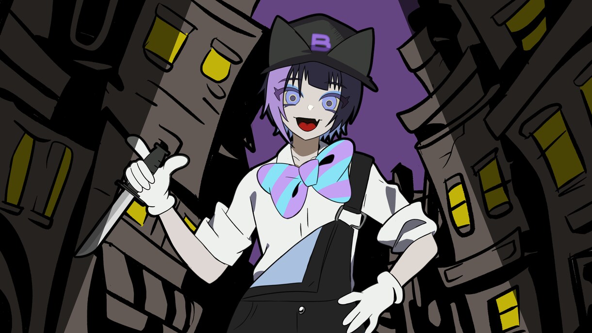 歌ってみたカートゥーン風MVイラスト制作します オリジナルMV用イラストお描きします！ イメージ2