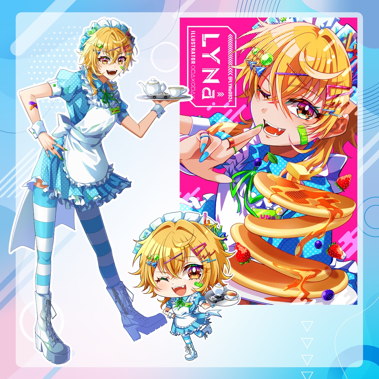 デビュー・新衣装に！IRIAMライバー応援します IRIAMデビューに必要なイラストが一度に揃う！ イメージ2