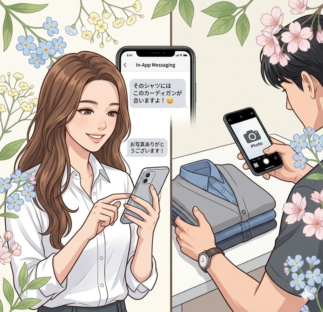服コーデなと相談のります なんでもお気軽に相談してみてください イメージ1
