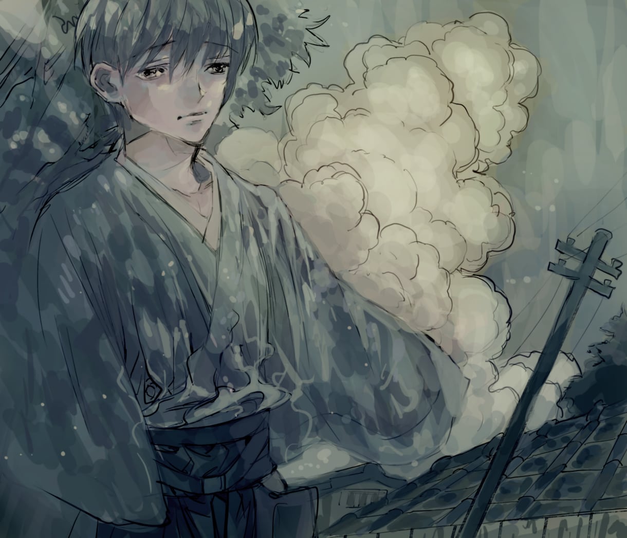 小説の挿絵や表紙イラスト制作描きます 水彩画風と油絵、両方駆使するイラストはいかがですか？ イメージ1