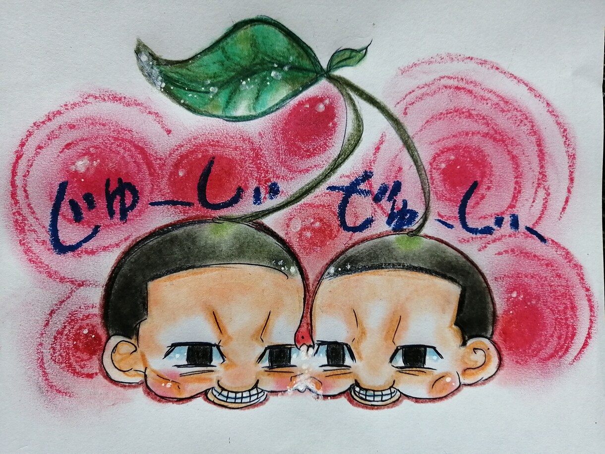 もちもちほっぺ似顔絵描きます 自分用プレゼント用アクリルスタンドバッジグッズにも✨  ✨ イメージ4