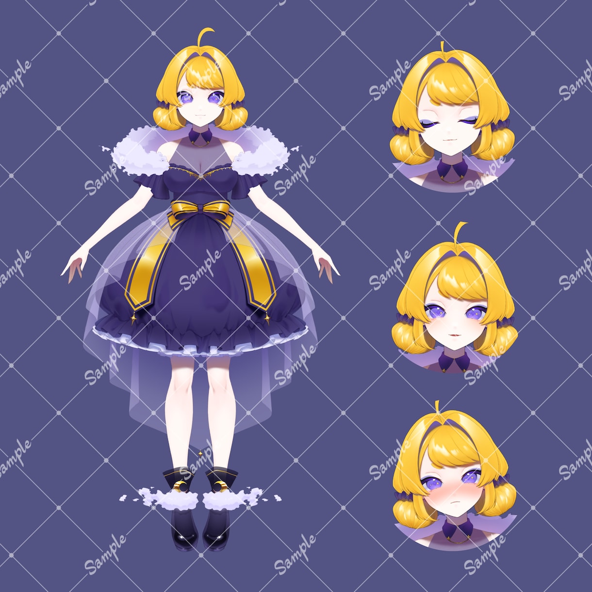 安い！簡単！これだけでVtuberになれます キャラデザ・立ち絵・モデリングがこれだけで揃う！ イメージ2
