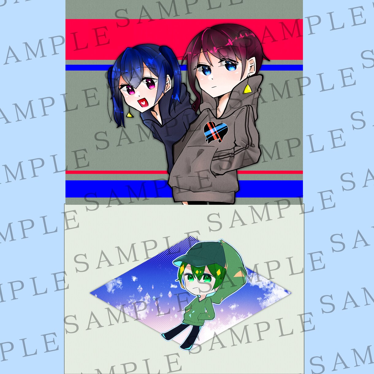 SNSアイコン(デフォルメ限定)描きます 可愛らしいデフォルメアイコンを手に入れてみませんか？ イメージ4