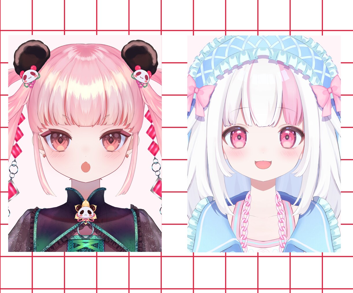 Vtuber向けパーツ分け立ち絵を作成します ご要望に沿ったデザイン、絵柄で仕上げます イメージ6