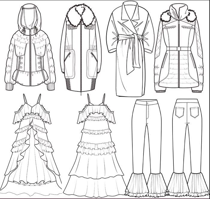 様々な服装をデザインします モデルが着用したイメージも提供可能 イメージ5
