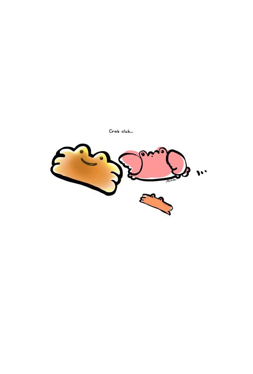 ゆるいワンポイント動物、食べ物イラスト描きます むちっとかわいいシンプルな色使いのイラストです。 イメージ5