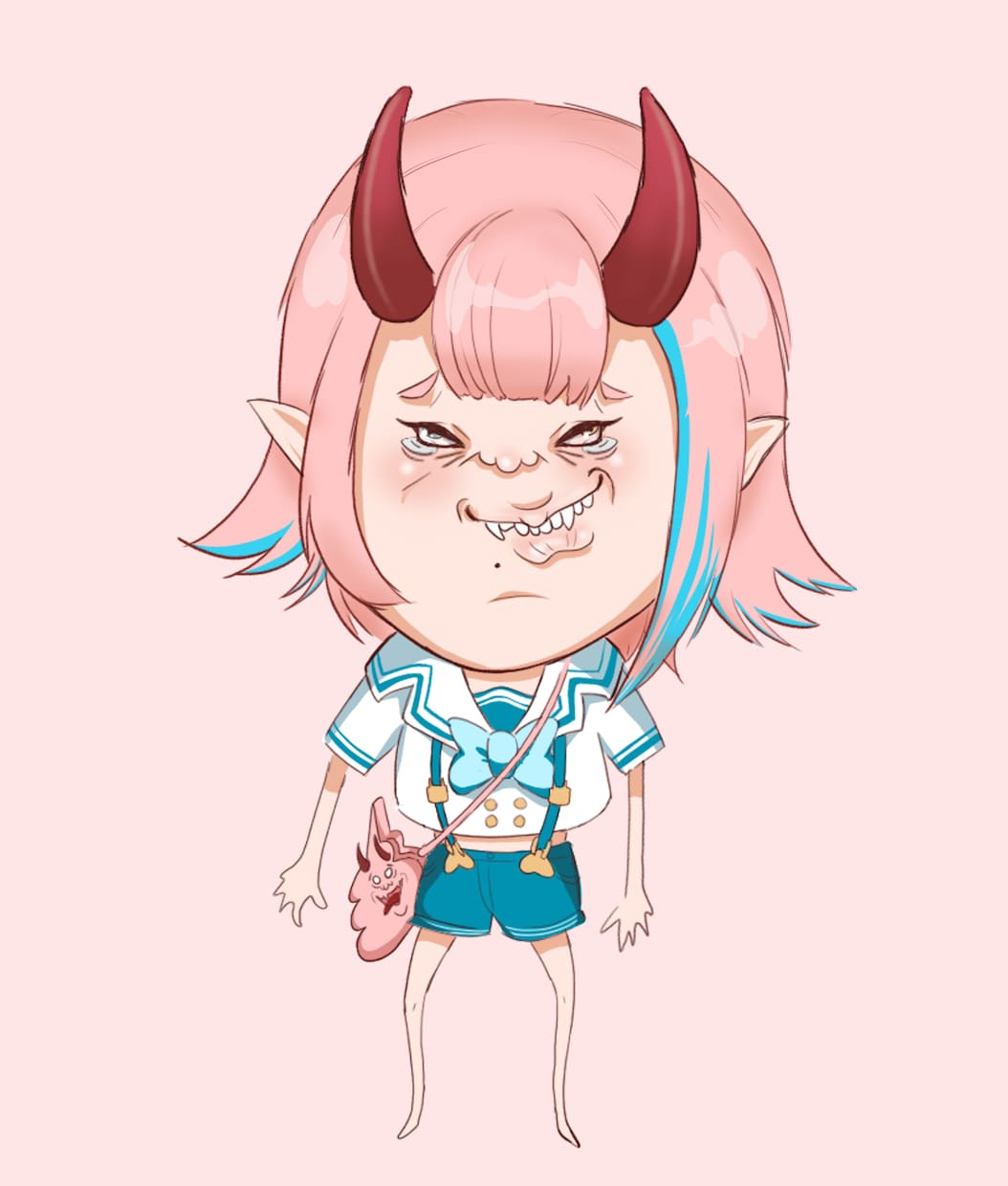 フルカラーのオリジナルイラスト作成します かわいいものからクセの強めなものまで幅広く対応します イメージ7
