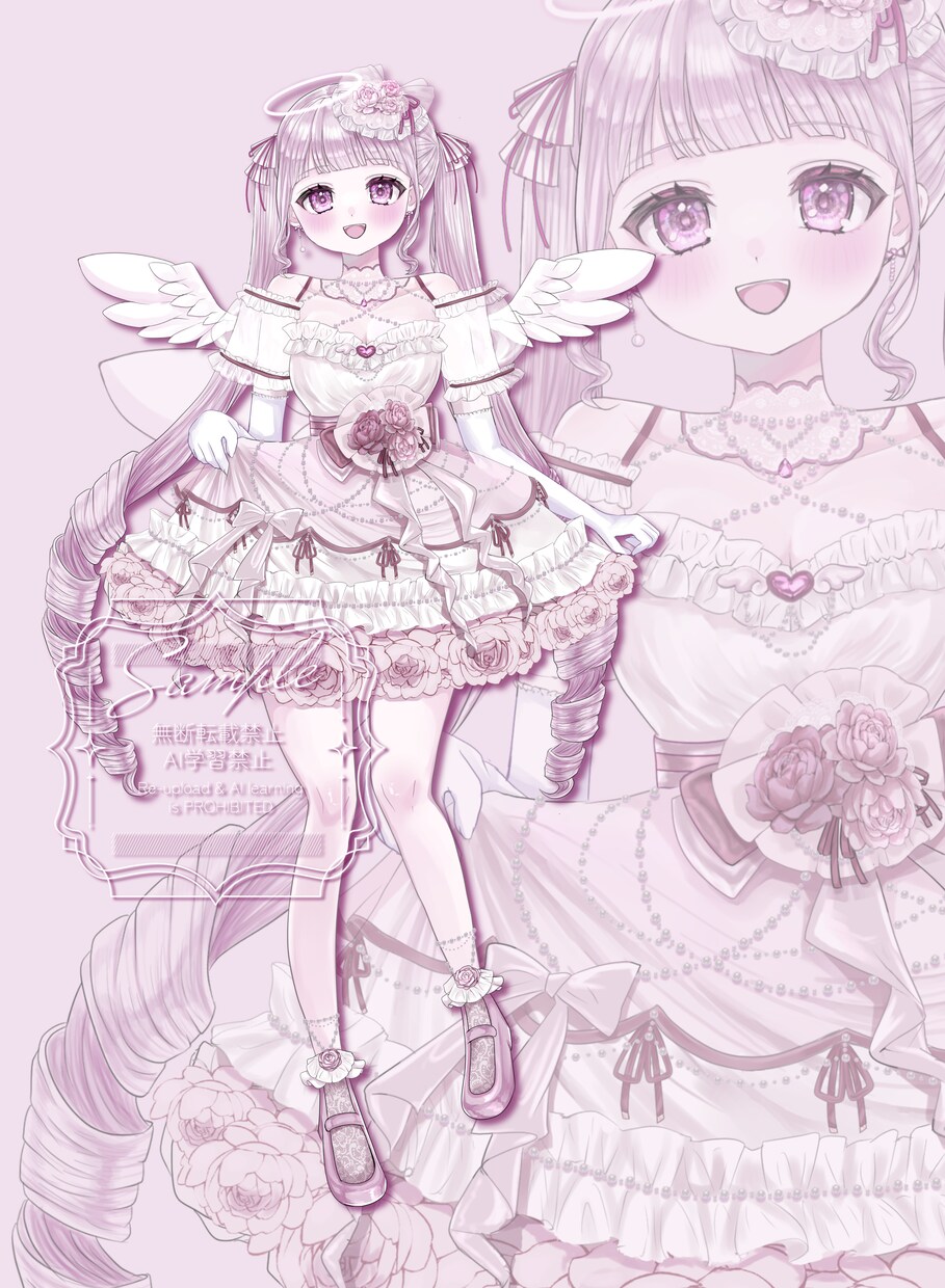 IRIAM用の最高にかわいい立ち絵を制作します "あなたの理想のカワイイ姿"をお届けいたします！︎︎︎︎❤︎ イメージ2