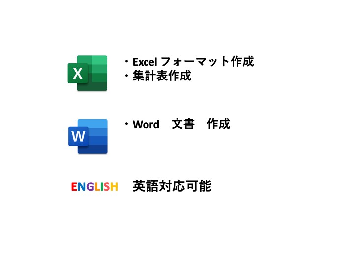 効果的な資料作成します PowerPoint・Excel・Word・英語 イメージ2