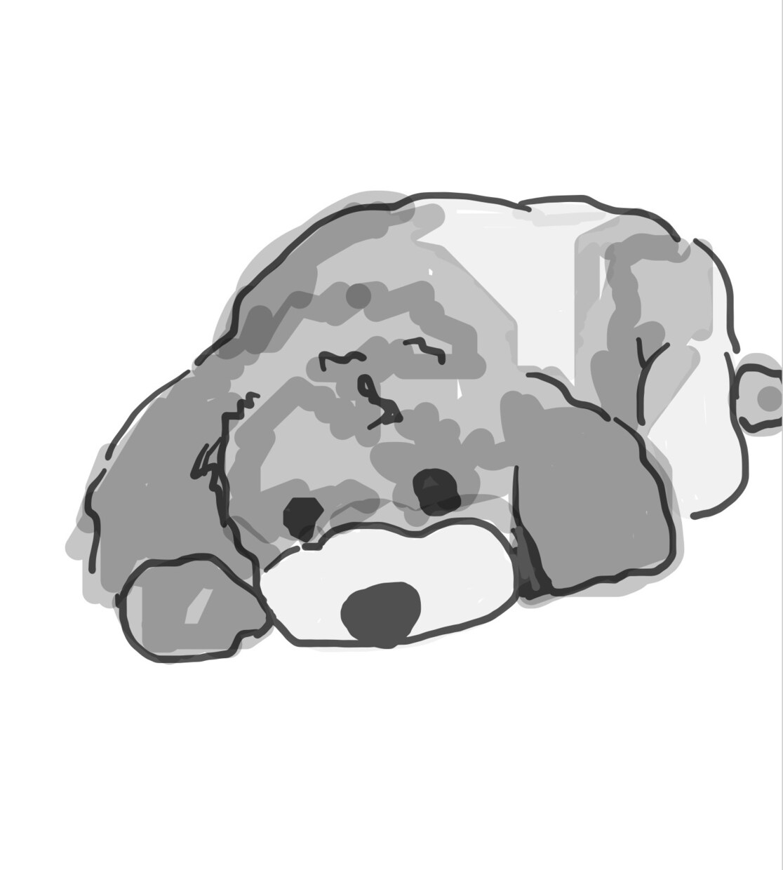 似顔絵　アイコン　シンプルイラストお受付いたします カップルイラスト、愛犬・愛猫、ふんわり似顔絵を作成いたします イメージ1