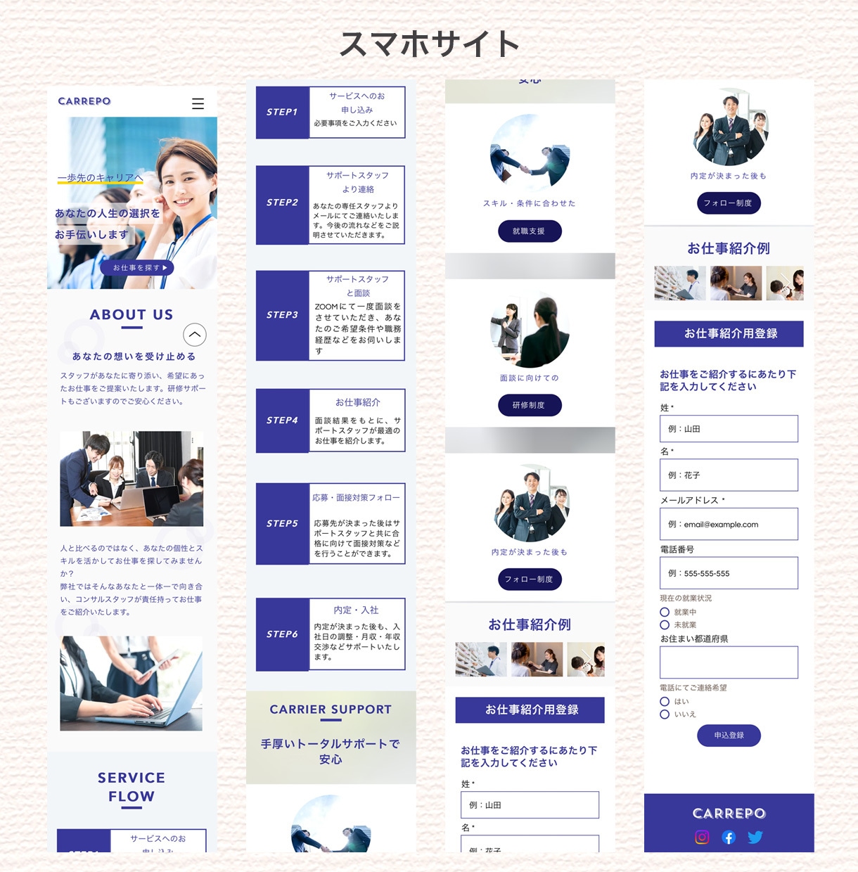 WiXでプロデザイナーが高品質のHPを制作します カフェ・ベーカリーなどの飲食店のHPはおまかせください イメージ4