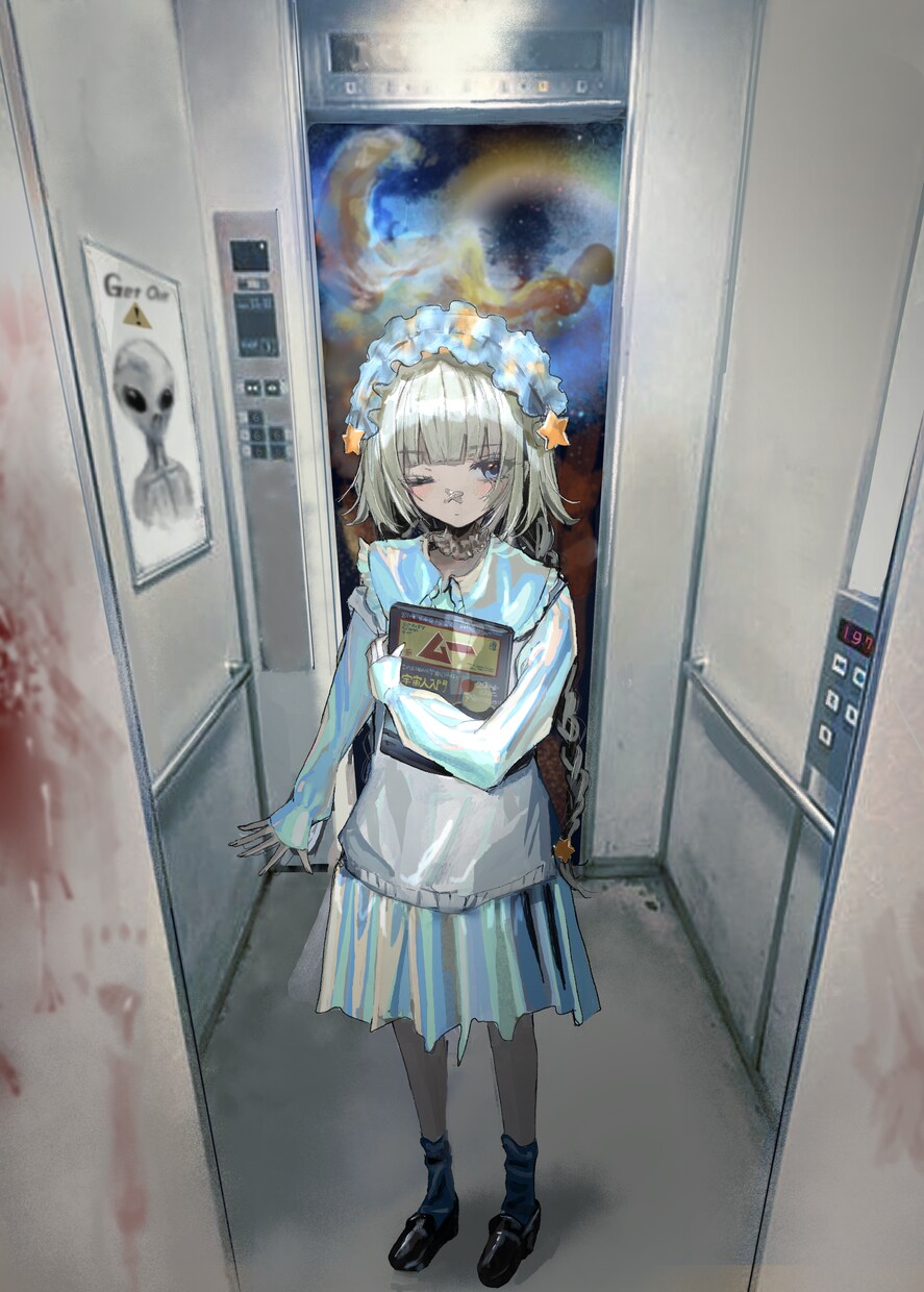 少しダークでかわいい絵を描きます キャラクターデザインも可。修正何回でもOK イメージ9