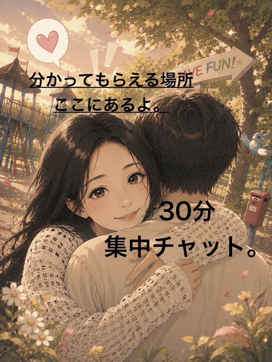 複雑な恋のお悩みをチャットでお聞きします ライン感覚であなたの為のお時間作ります。 イメージ1