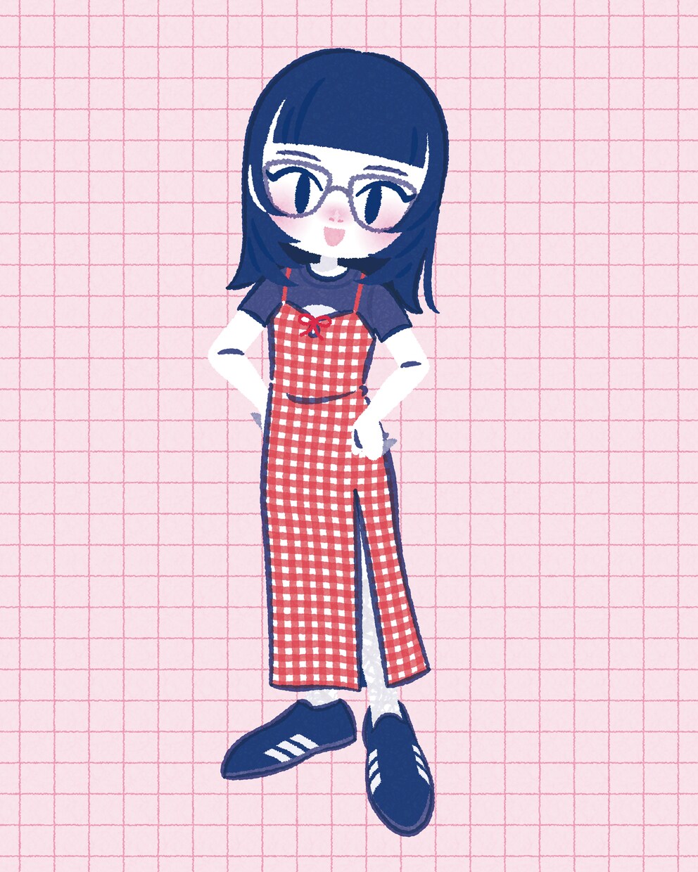 コーデ丸ごと◎ポップな全身イラストかきます お気に入りのお洋服でお洒落に自分を表現！自由な切り抜きOK イメージ3
