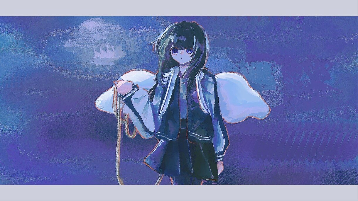 あなたのキャラの一枚絵を描きます おねうち版!ゆめみごこちで絵画調のイラストを仕上げます。 イメージ2