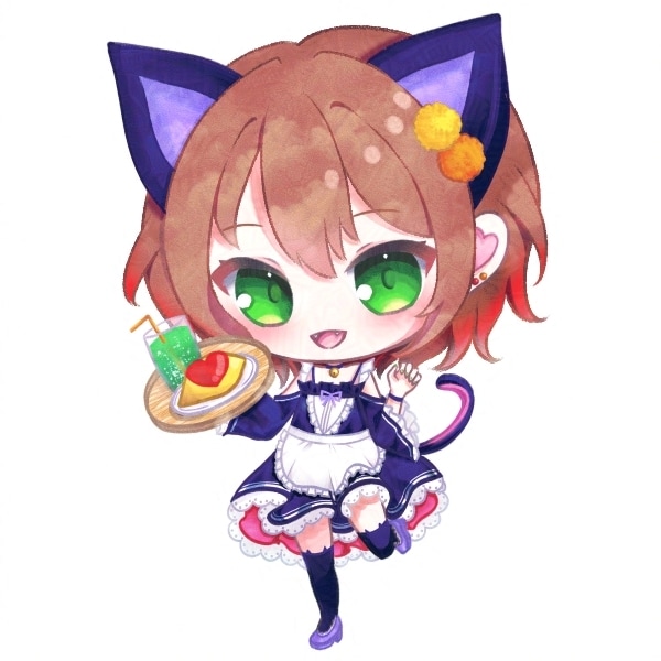 男性キャラも歓迎！　水彩風のミニキャラを制作します 透明感のあるふんわりタッチなテイストが特徴です イメージ2