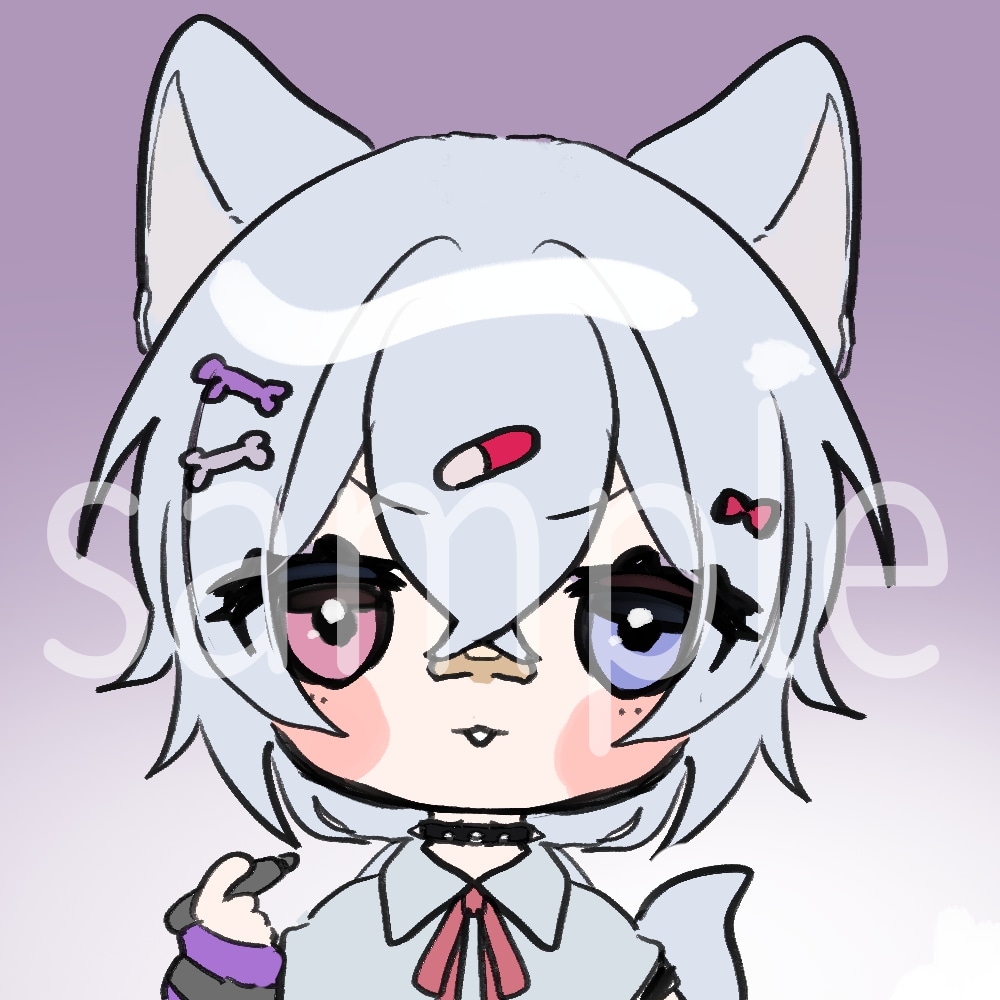 やすい！かわいい！アイコン描きます 厚塗り風味なアイコンを描きます！ イメージ5