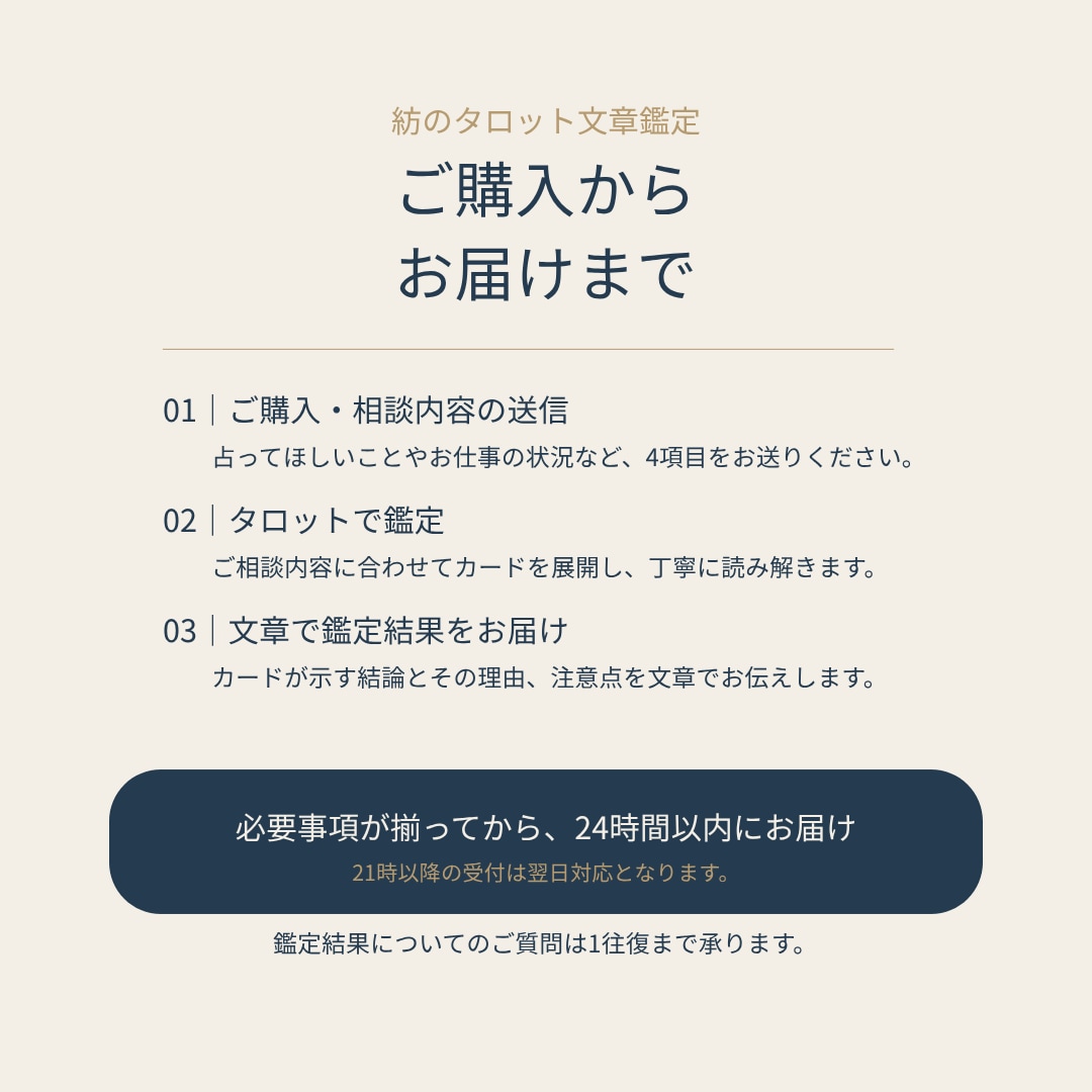 仕事の転機と選択の行方をタロットで鑑定します 販売開始記念｜先着10件限定500円実施中 イメージ5