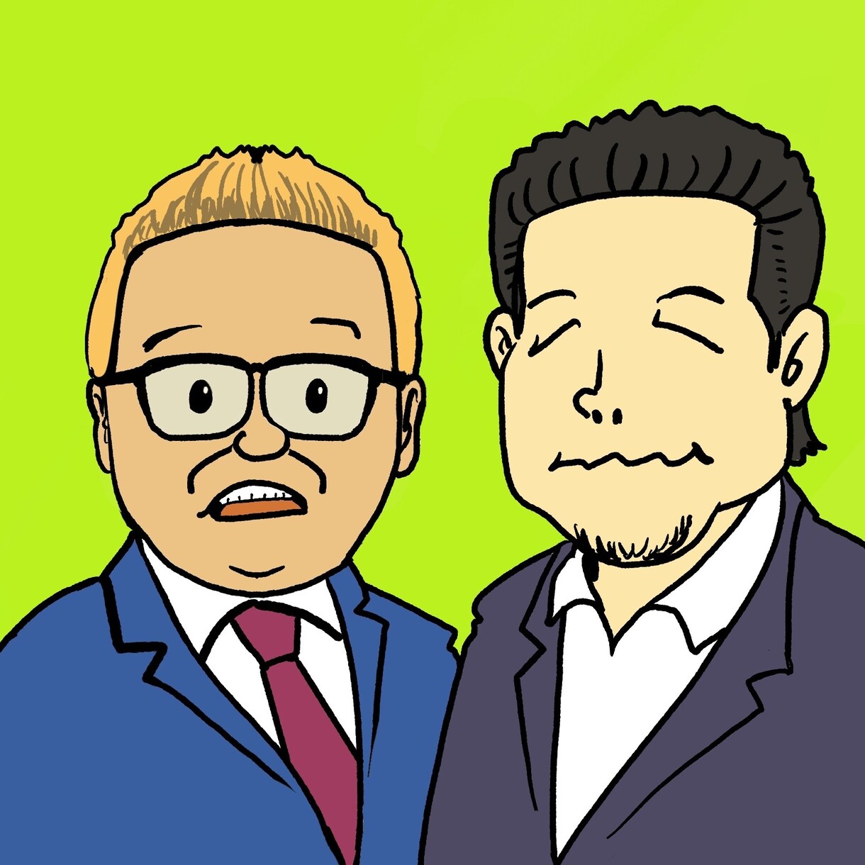 アニメ風似顔絵書きます いい感じの似顔絵のアイコンをつくりませんか イメージ1