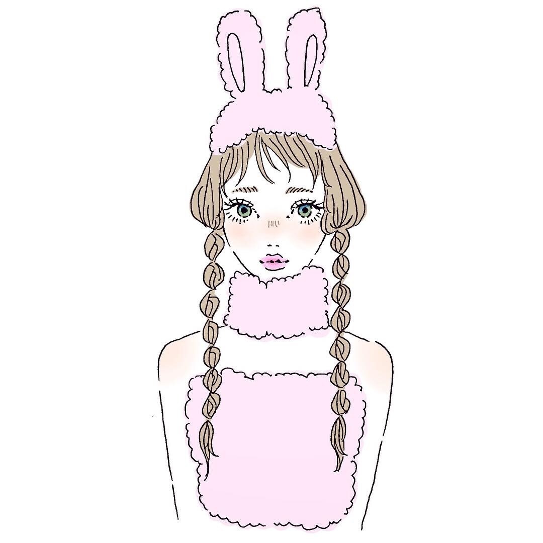 商用利用可！可愛くてお洒落な女の子絵を描きます ポストカード、Tシャツデザインにも！今だけアイコン作成無料！ イメージ10