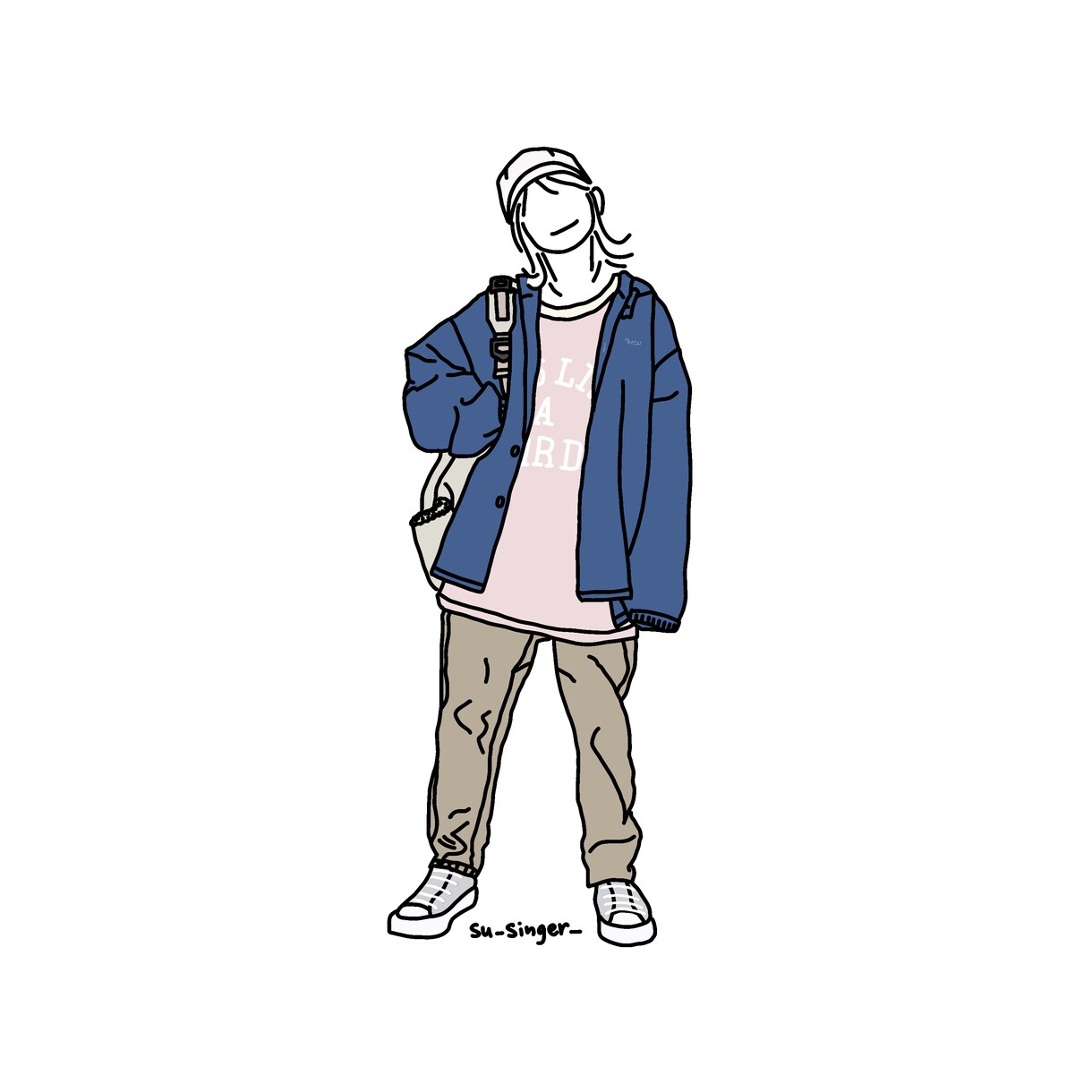 あなただけの線画イラストを描きます ご自身のアイコンや、プレゼントにイラストはいかがですか？？ イメージ2