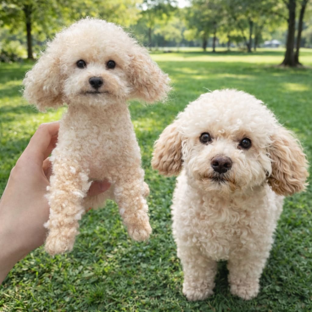 写真から作るオーダーメイド羊毛フェルトペットます 提供内容：彫刻犬猫そっくりぬいぐるみ イメージ10