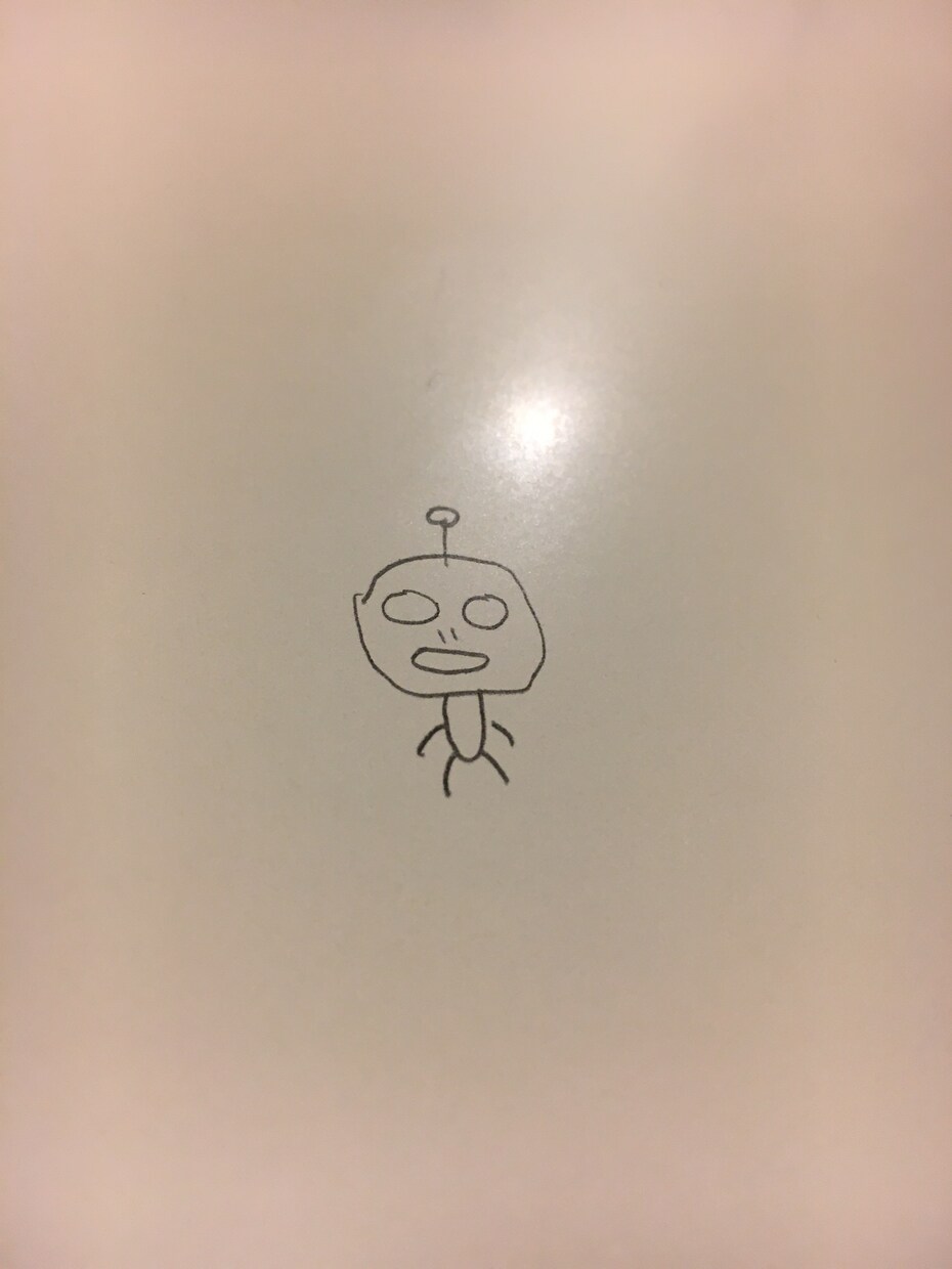 あなたの似顔絵をお描きいたします まるで小学生、いや幼稚園児が描いたかのような似顔絵 イメージ1