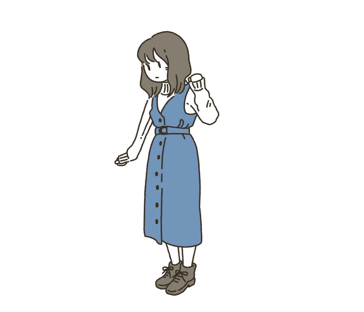 人物の写真を手書き風のイラストにします あなたや友達がイラストに！アイコンなどにどうぞ〜 イメージ8
