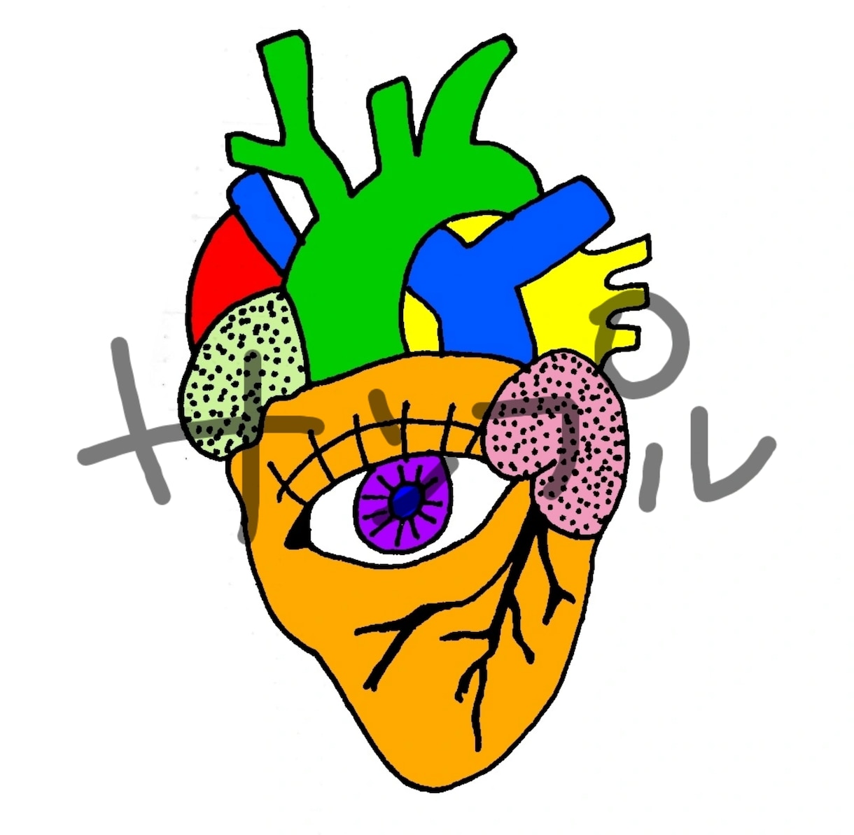 お好きなイラストなんでも描きます 個性的なイラストが欲しい方へ現役美大生が描いてお届けします！ イメージ2