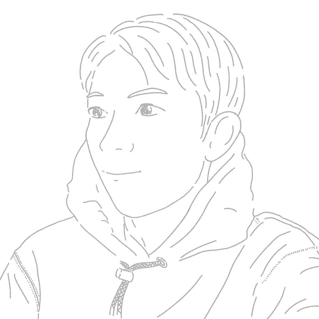 写真からゆるーい似顔絵をかきます あなたのお顔をアイコンに。恥ずかしくない薄さで。 イメージ8