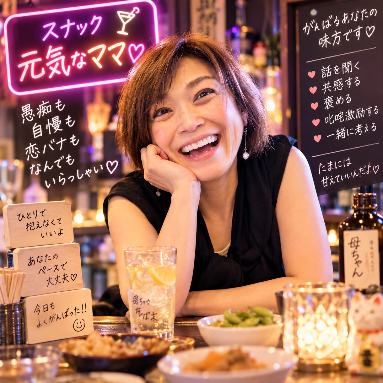 母ちゃん、貸します！愚痴も悩みも聞きます 褒めも喝もおまかせ！あなたの背中も押しちゃうよ イメージ2