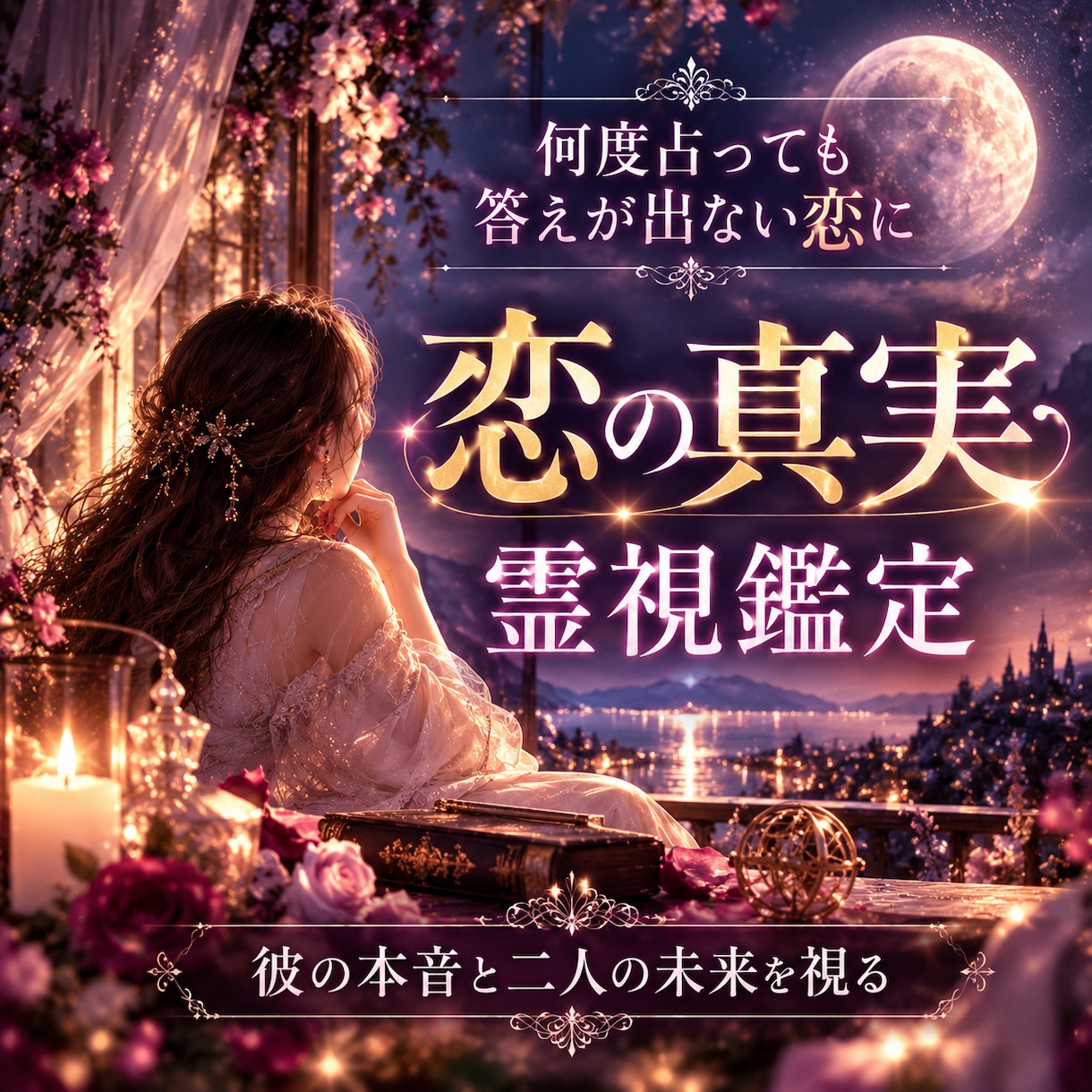 占いジプシー卒業！彼の本音と二人の未来を視ます 何度占っても不安が消えないあなたへ。もう迷わない恋へ イメージ1