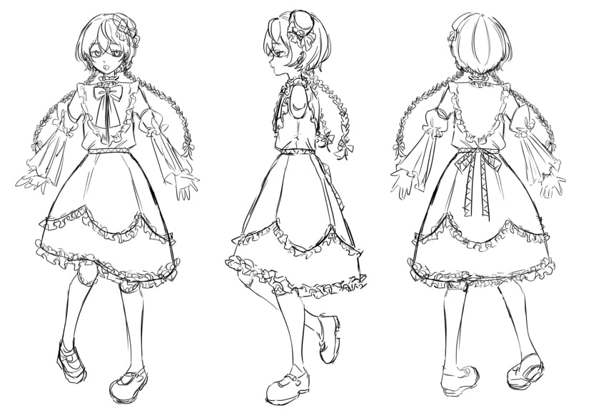 一緒にオリキャラ描き・作ります 一緒に我が子を作りましょう！！ イメージ6