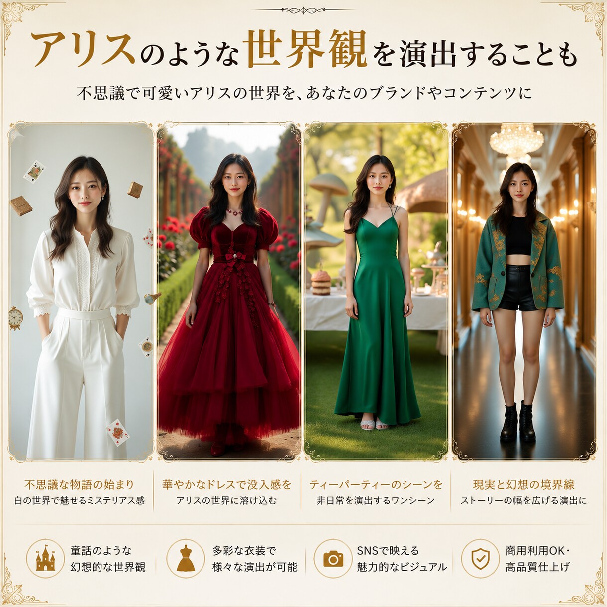 AIでプロ品質の写真を制作します 撮影不要・低コストで自然な本人写真をお届け イメージ6