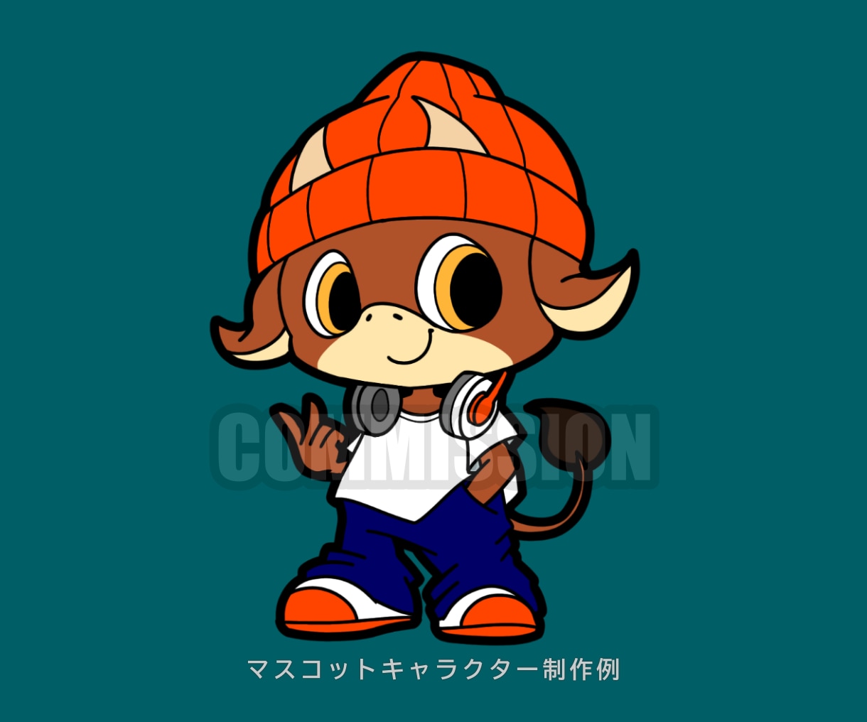 SNSアイコンに！かっこかわいい動物キャラ描きます ストリート系！かっこかわいい動物キャラ作成｜修正無制限 イメージ6