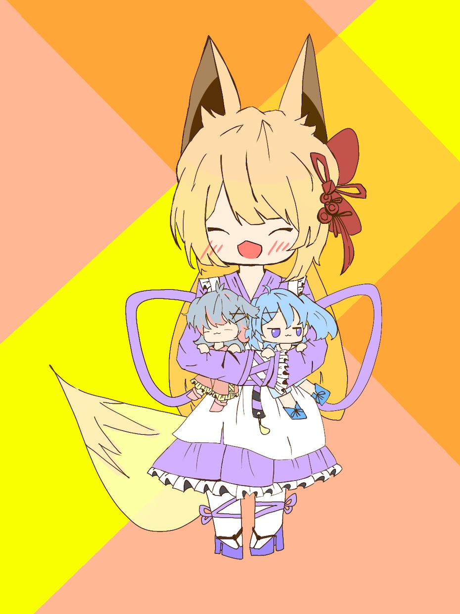 ミニキャライラストを描きます ゆるふわでかわいいイラストを安く提供します！ イメージ2
