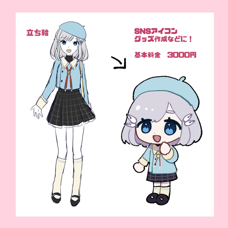 デフォルメ・SDキャラ描きます 可愛いデフォルメキャラクターを描きます！ イメージ2