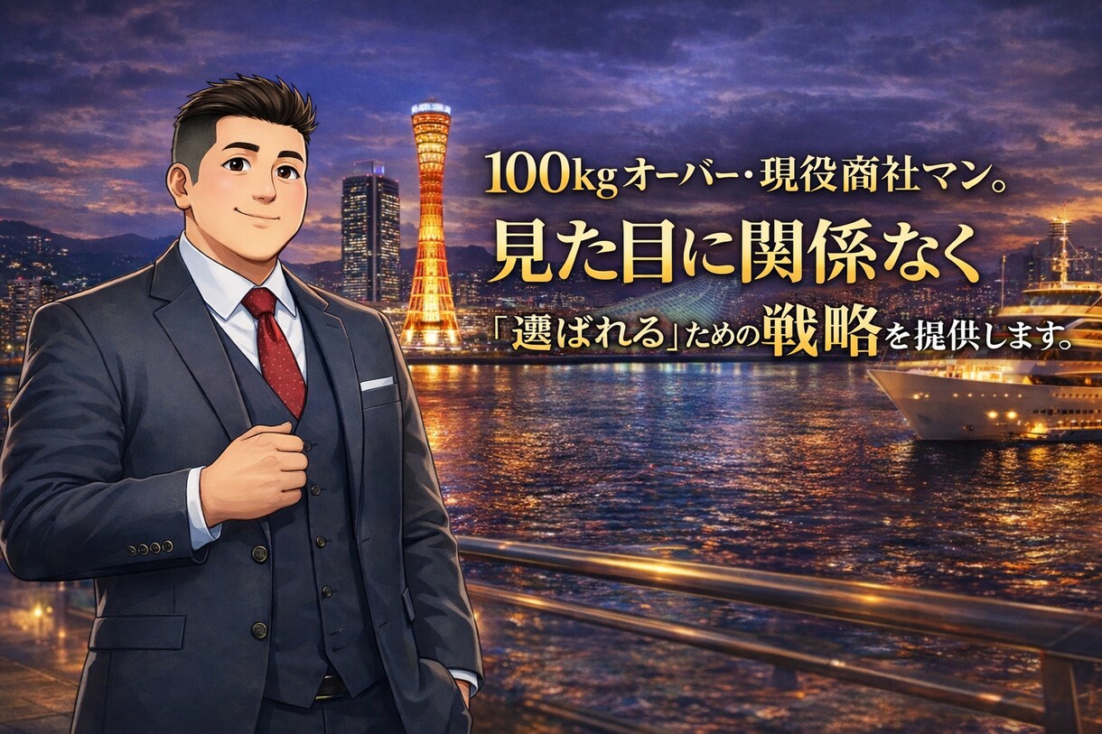 マチアプ攻略のサポートをします 100kg超の商社マン直伝！営業ロジックで落とすプロフ添削 イメージ1