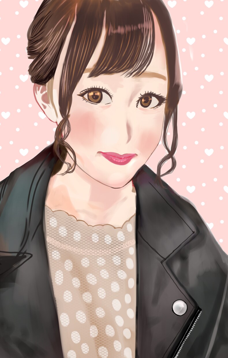 似顔絵描きますます ちょっとアニメタッチで似顔絵描きます！ イメージ1