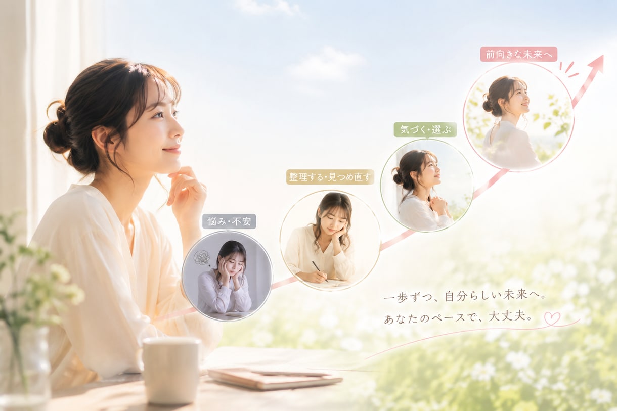 摂食障害に悩むあなたに寄り添います 摂食障害・過食・拒食に悩むあなたのお話を丁寧にお聞きします イメージ1