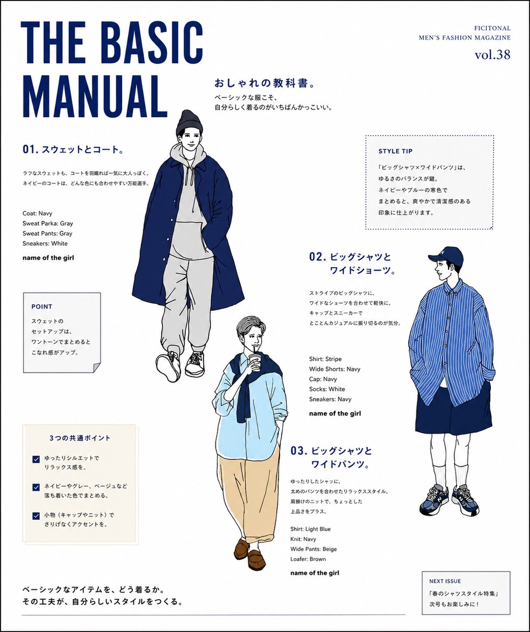 ファッション関連のイラストを描きます おしゃれな挿絵をお探しの人に。 イメージ3