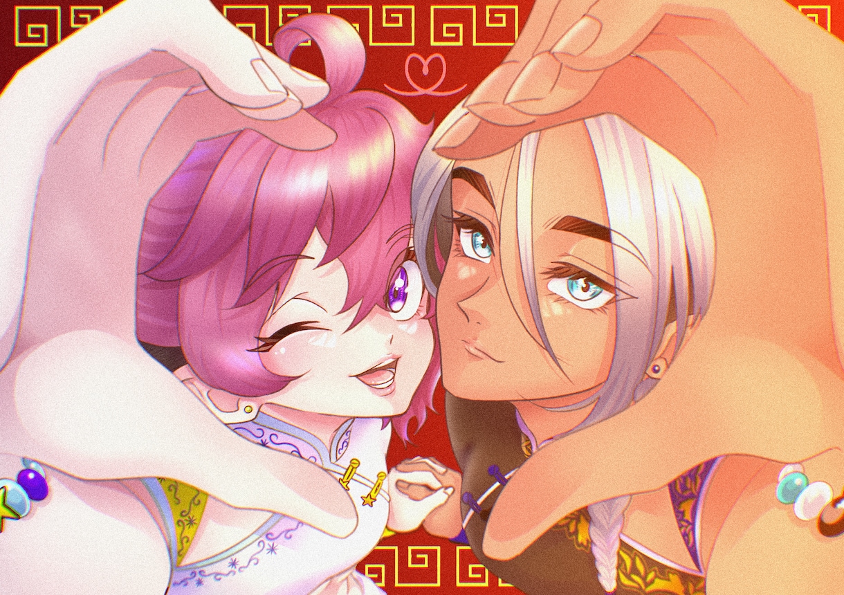 目を引く歌ってみた・配信用の一枚絵イラスト描きます 可愛い・かっこいい・ダーク◎／VTuber・歌い手／商用OK イメージ1