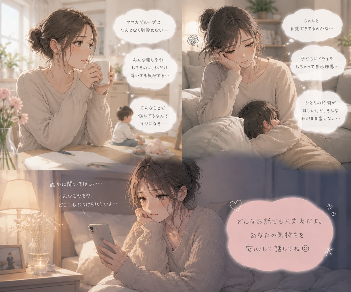 あなたの味方♥️24時間チャットで寄り添います 話し相手/雑談/愚痴/悩み/ペット自慢/ イメージ5