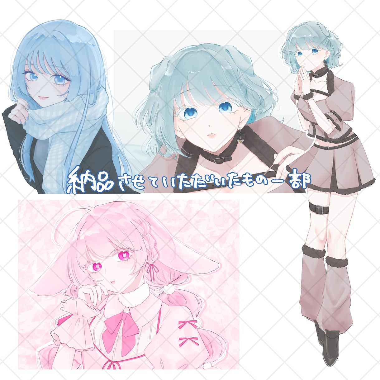 かわいいイラスト描きます SNSアイコン、サムネ、歌ってみた、スタンプ、TRPGなど イメージ2