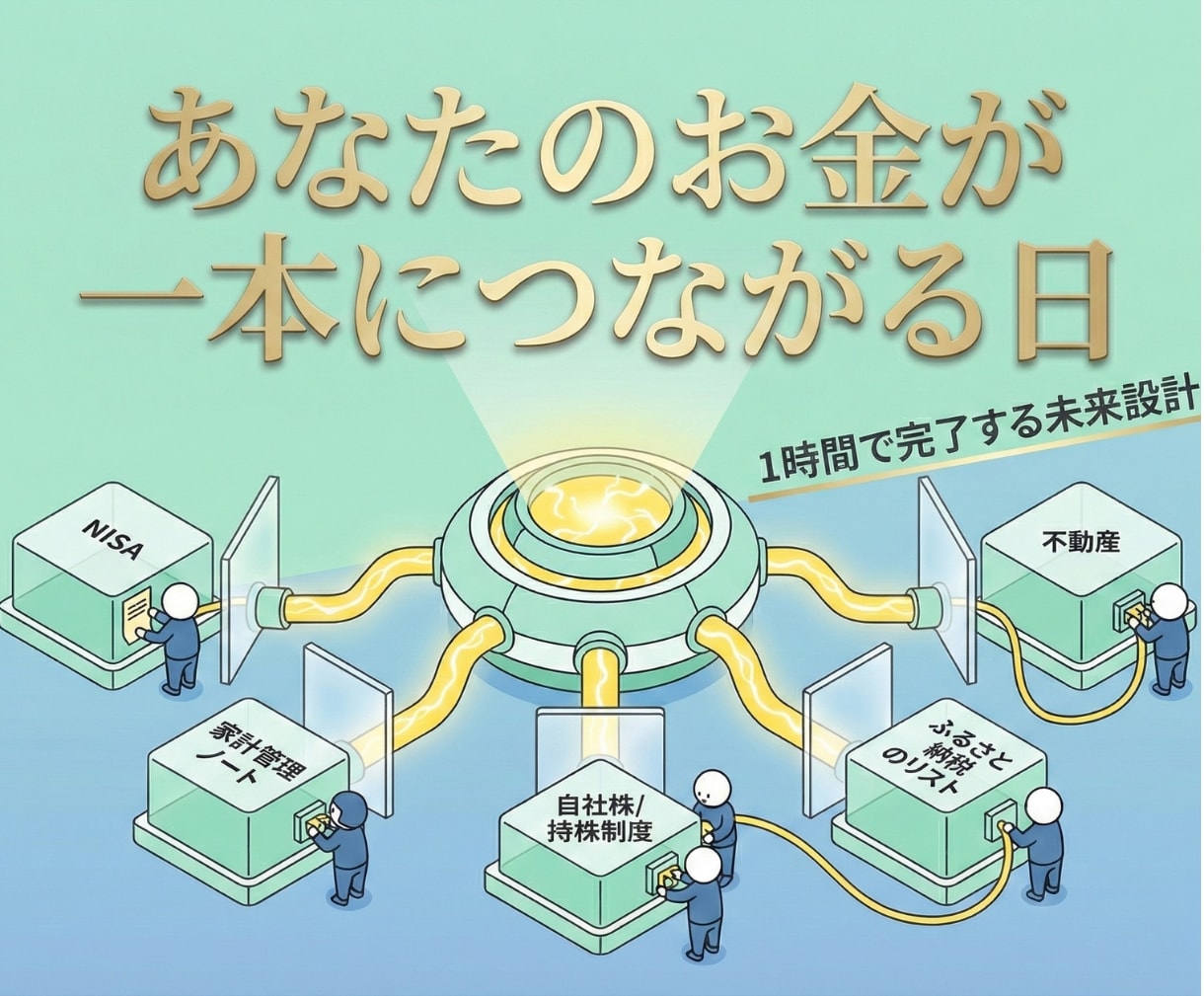 あなたのお金の“正解”をたった1時間で個別設計ます NISA・ふるさと納税・家計・不動産投資まで総合サポート イメージ1