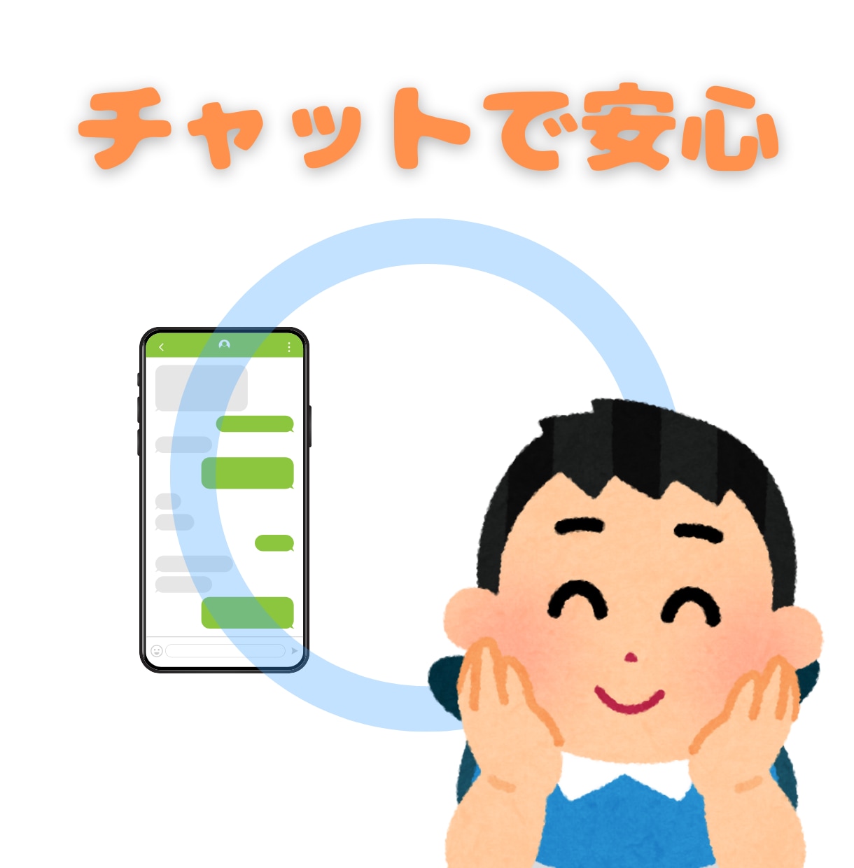 福祉的就労、生活のことチャットでお聞きします 電話が苦手でも全然大丈夫ですよ★ イメージ4