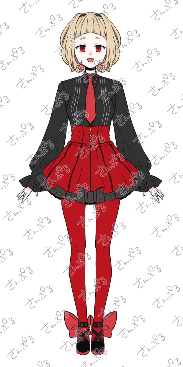 IRIAM用立ち絵承ります あなただけの姿でVライバーデビューしませんか？ イメージ2