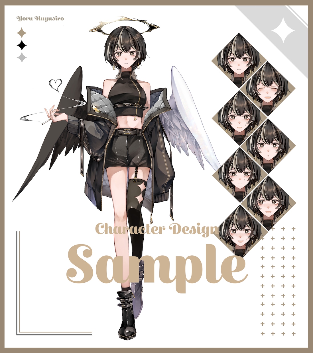 一枚絵や立ち絵などのイラスト作成承ります 主に逆光などの光が入ったキラキラしたイラストが得意です！ イメージ8