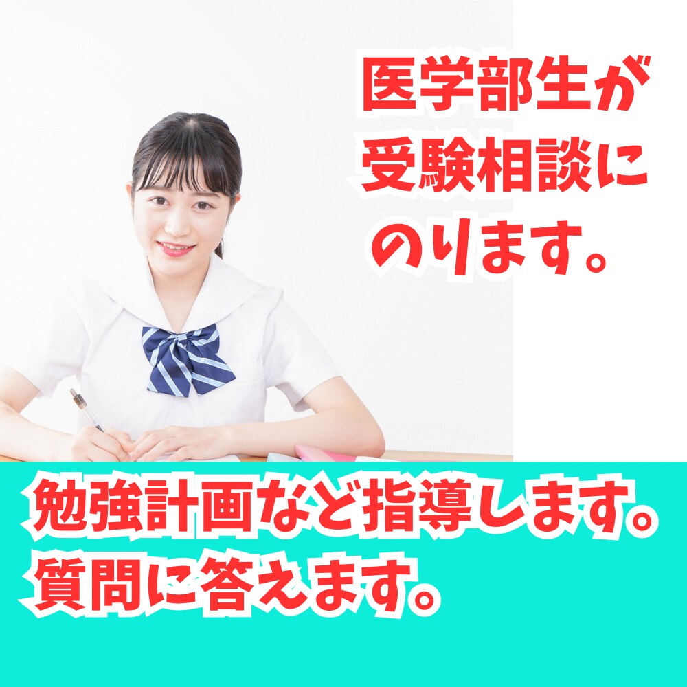 医学生があなたを中学受験合格に導きます 中学受験と医学部受験の経験であなたに最適な受験コンサルします イメージ1