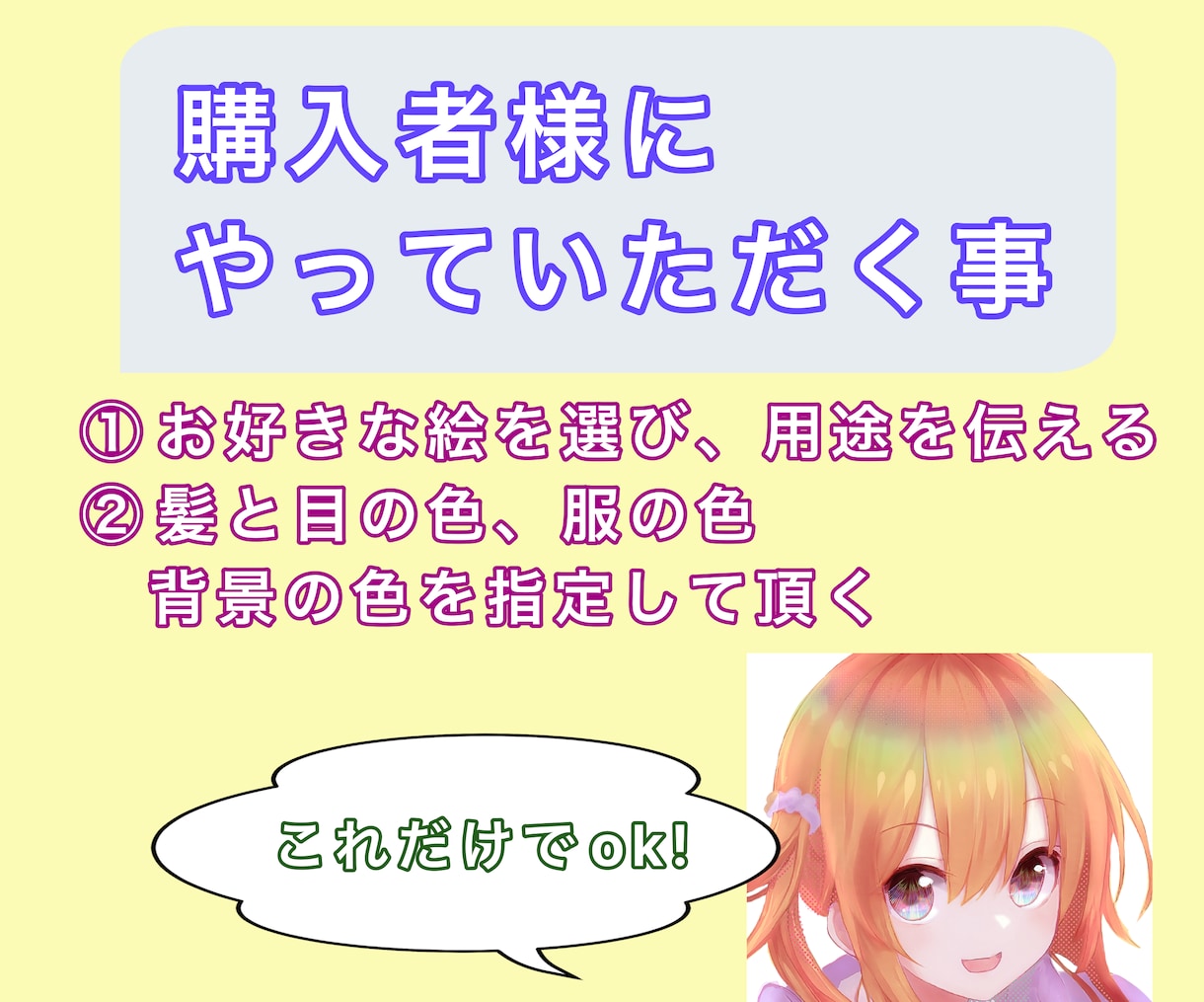 商用利用可！ゲーム・SNSアイコン、その他描きます 20名の男女から素体を選択してカスタマイズ作成するサービス！ イメージ2